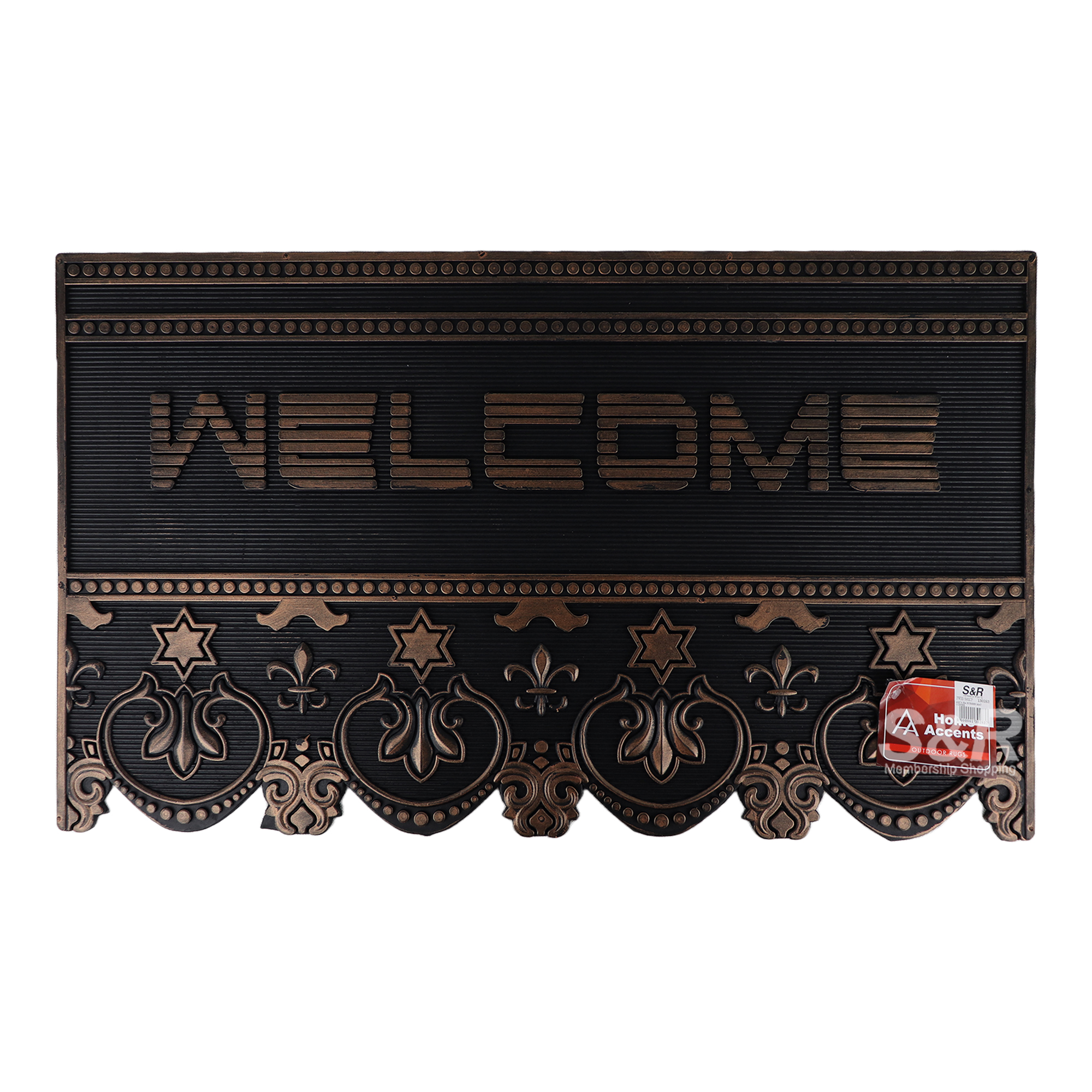 Home Accents Rubber Mat Copper 45x75 FWRB 5862CP Home Accents Rubber Mat Copper 45x75 FWRB 5862CP